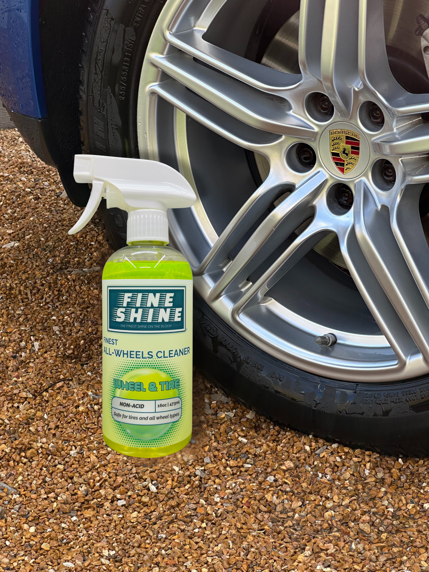 Finest All-Wheels Cleaner (Non-Acid Formula) 16oz