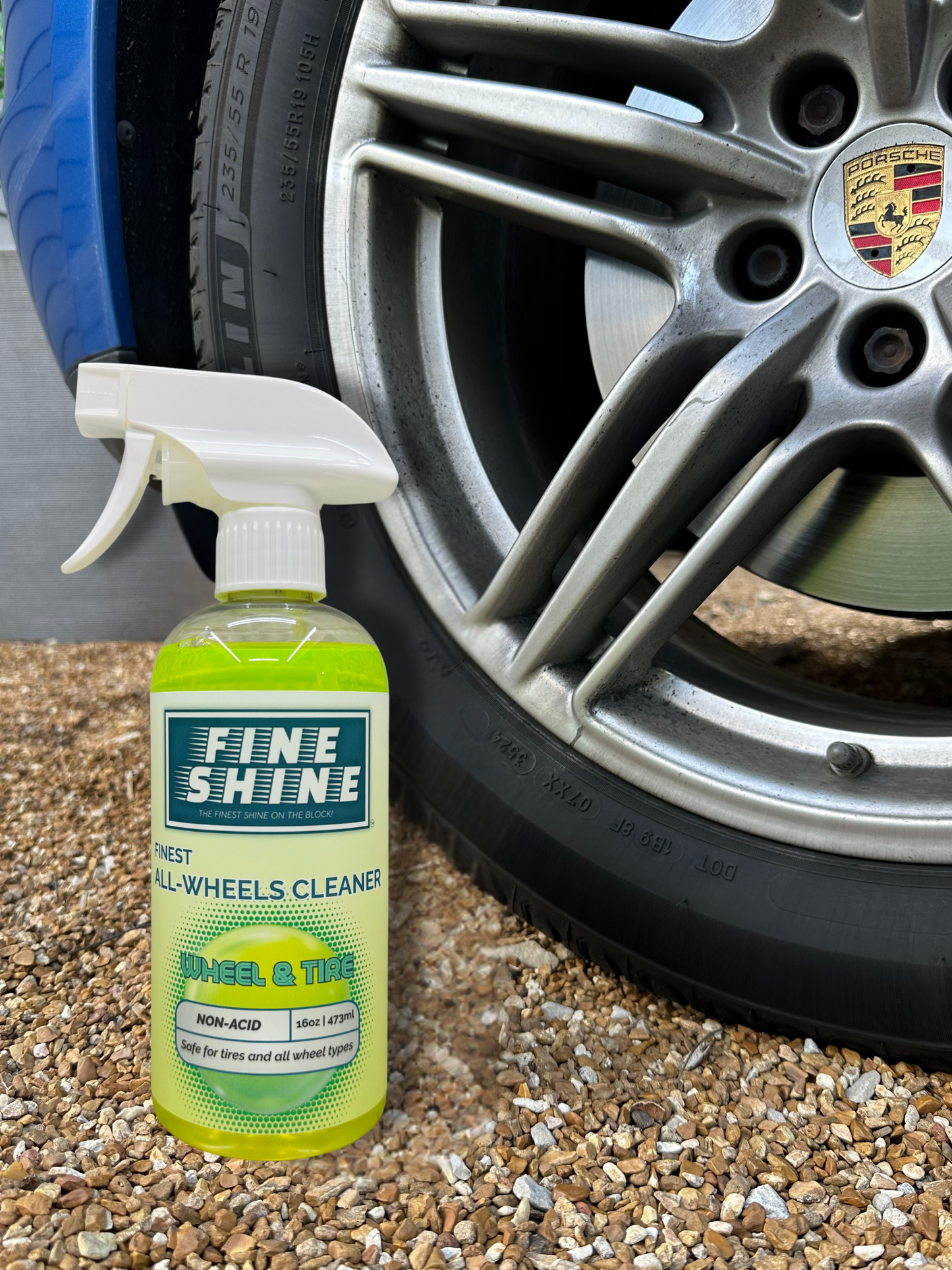 Finest All-Wheels Cleaner (Non-Acid Formula) 16oz