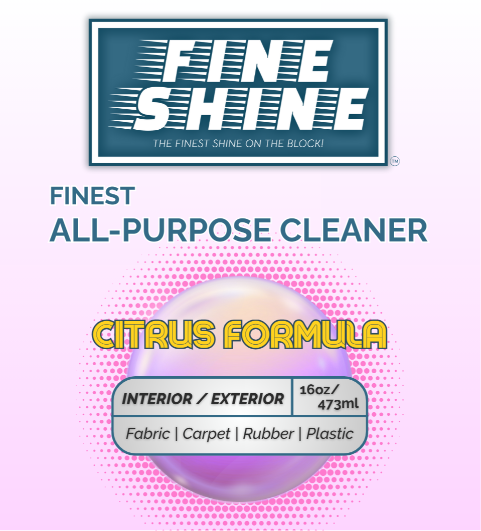 *NEW PRODUCT* Finest All-Purpose Cleaner (Citrus Formula) 16oz