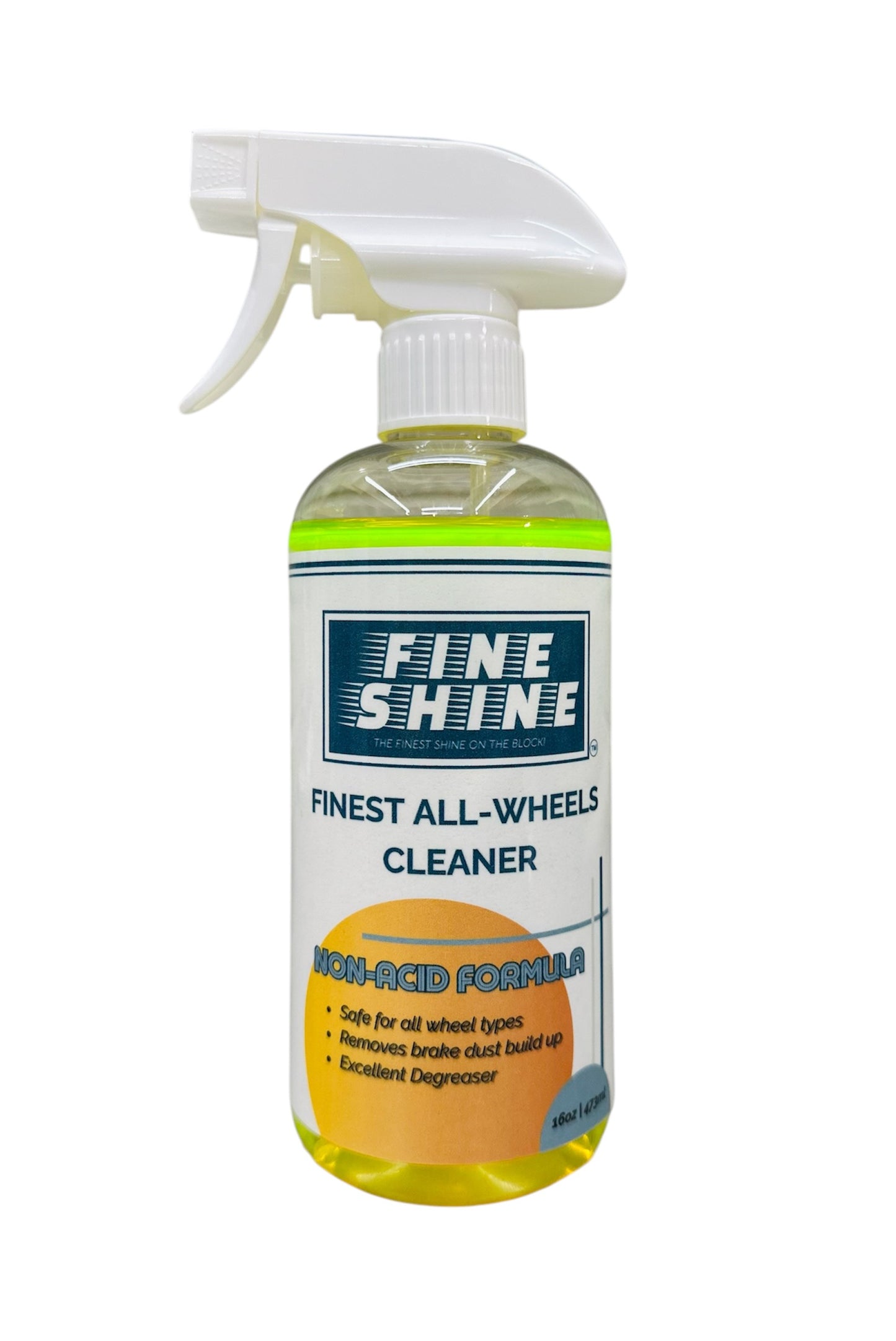 Finest All-Wheels Cleaner (Non-Acid Formula) 16oz