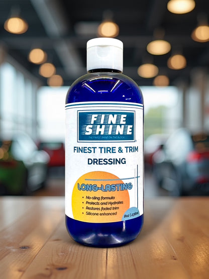 Finest Tire & Trim Dressing (Long-Lasting) 8oz