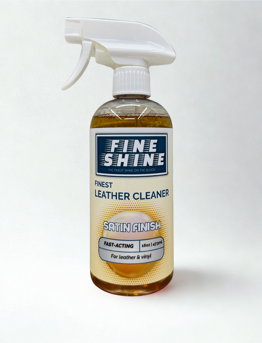 *NEW PRODUCT* Leather Cleaner (Satin Finish) 16oz