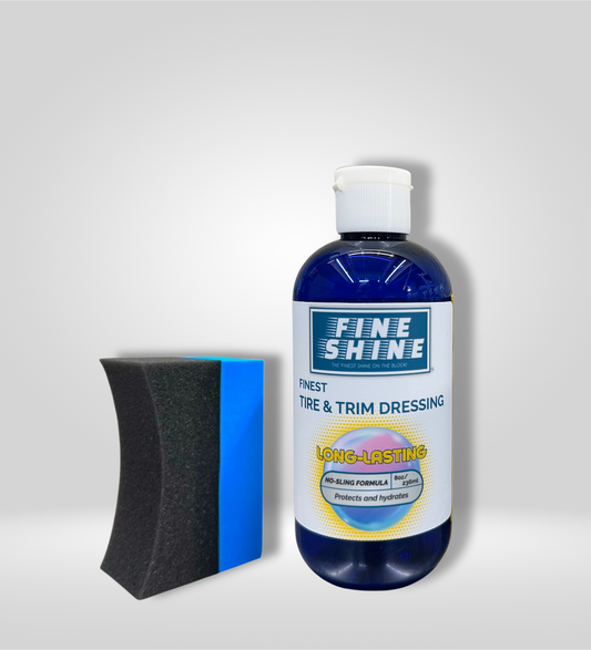 Finest Tire & Trim Dressing (Long-Lasting) 8oz