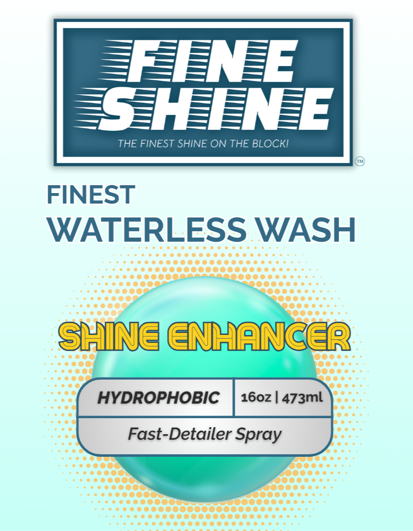 Finest Waterless Wash (Fast Detailer Spray) 16oz